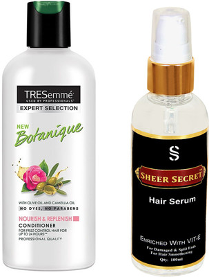 

TRESemme BOTANIQUE CONDITIONER with SHEER SECRET SERUM(Set of 2)