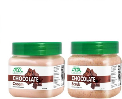 

SSCPL Herbals Chocolate Cream & Scrub (450 gms each)(Set of 2)