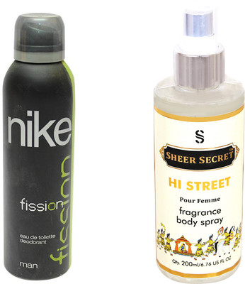 

Nike FISSION MEN with SHEER SECRET HI STREET WOMEN(Set of 2)