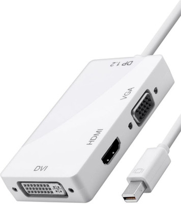 

FineArts 3in1 mini display port adapter HDMI Adapter(Mobile, Laptop, Tablet, Mp3, Gaming Device, Multicolor)
