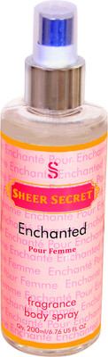 

SHEER SECRET 1 ENCHANTED WOMEN Body Mist - For Women(200 ml)