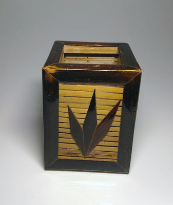 

HappyClick 1 Compartments Bamboo Wood Pen Stand(Brown)