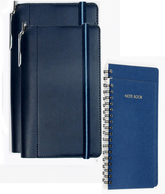 

Sukeshcraft Mini Notebook(Swiss, Blue, Pack of 2)