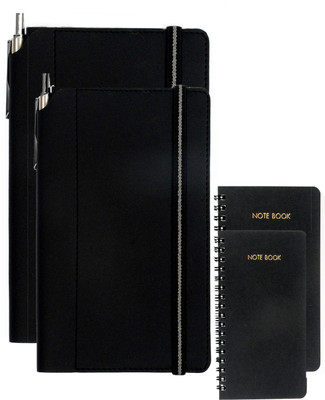 

Sukeshcraft Mini Notebook(Swiss, Euro Black, Pack of 2)
