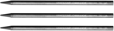 

Caran D'Ache Graphite 780.250/53/56 Grafstone Pure (HB,3B,6B) Pencil(Pack of 3)