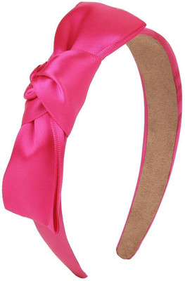 

Fayon Party Style Diva Pink Bow Hair Band(Pink)