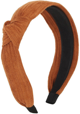 

Fayon Designer Modern Brown Crises Cross Hair Band(Brown)