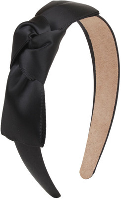 

Fayon Daily Casual Work Black Bow Hair Band(Black)