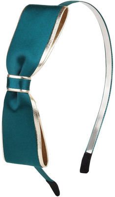 

Fayon Contemporary Statement Teal Bow Hair Band(Blue)
