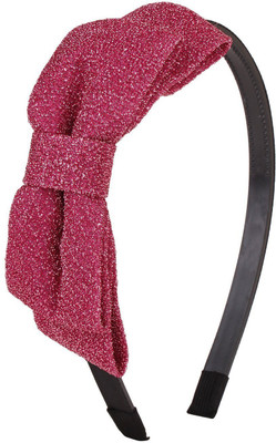 

Fayon Chic stylish Pink Shining Bow Hair Band(Pink)