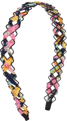 

Fayon Designer Modern Yellow Floral Print Hair Band(Yellow)