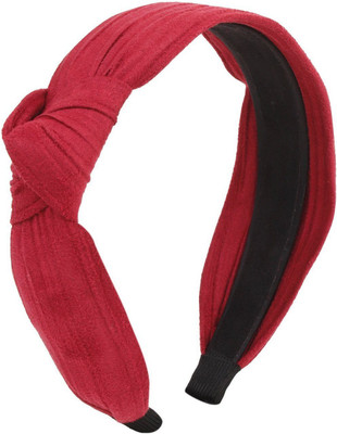 

Fayon Weekend Party Pink Crises Cross Hair Band(Red)