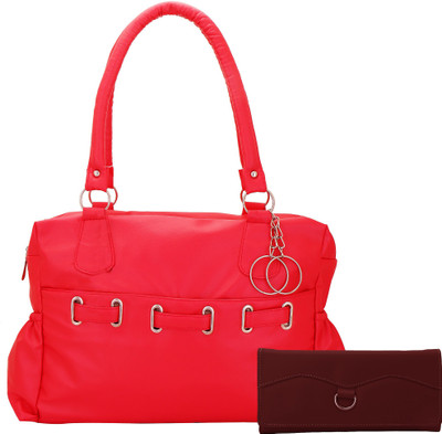 

Lady bar Hand-held Bag(Red)
