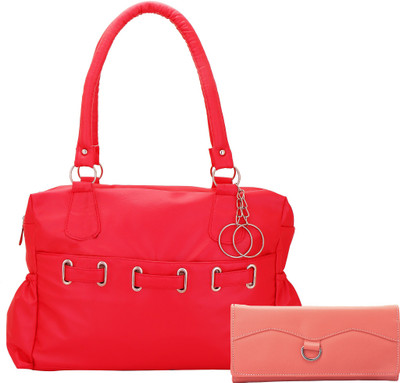 

Lady bar Hand-held Bag(Red)