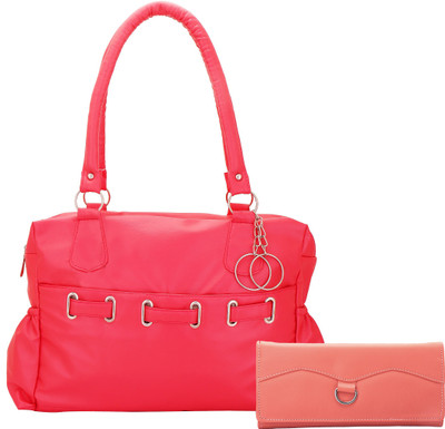 

Lady bar Hand-held Bag(Pink)