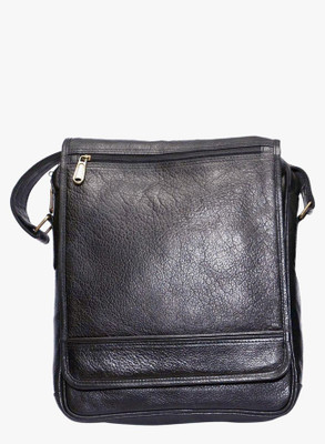 

Leather Bags & More... Messenger Bag(Black)