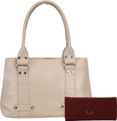 

Lady bar Hand-held Bag(Tan)