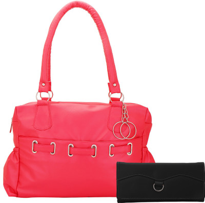 

Lady bar Hand-held Bag(Pink)