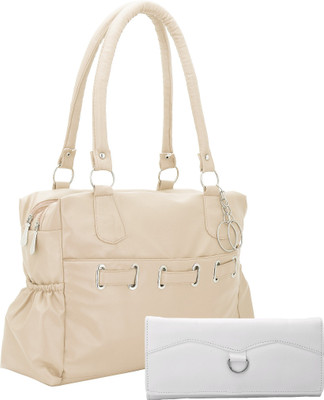 

Lady bar Hand-held Bag(Beige)
