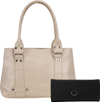 

Lady bar Hand-held Bag(Tan)