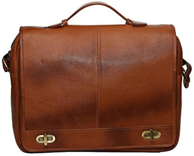 

Leather Bags & More... Messenger Bag(Tan)
