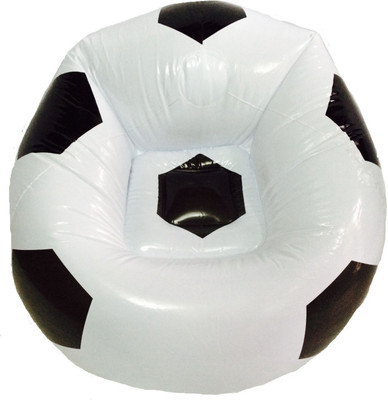 

Funlaro Football Inflatable Sofa/ Chair(Black, White)