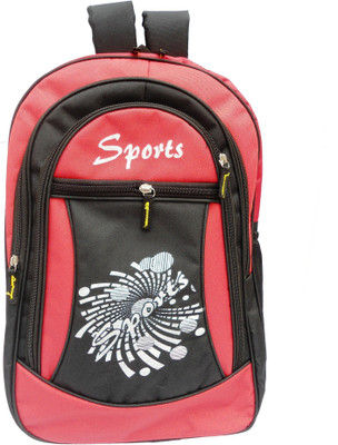 

SPORTS 17 inch Laptop Backpack(Yellow), Red