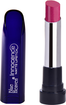 

Blue Heaven Innocence Matte Purple Lipstick(Purple, 3.5 g)