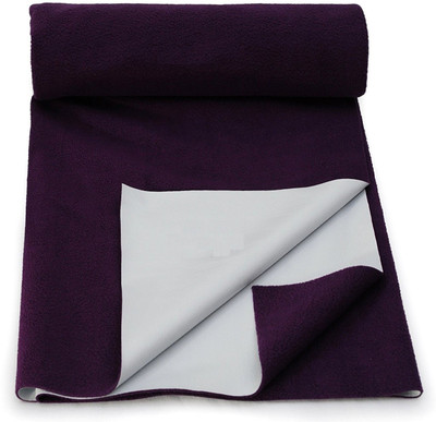 

Smilemakers Dry Cotton Magical Large Baby Bed Protecting Mat Water Proof Sheet(Plum)