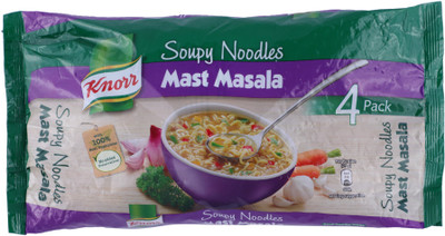 

Knorr Mast Masala Soupy Instant Noodles 300 g(Vegetarian)