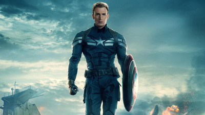 

Captain America The Winter Soldier Captain America Chris Evans Print Poster on LARGE PRINT 36X24 INCHES Photographic Paper(36 inch X 24 inch, Rolled)