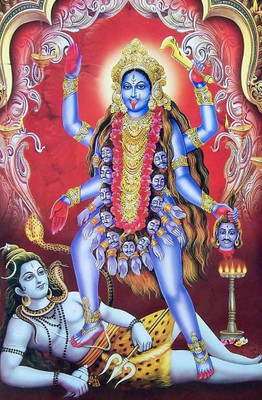 

maa kali hinduism pic Print Poster on 13x19 Inches Paper Print(19 inch X 13 inch, Rolled)
