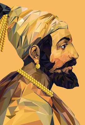 

shivaji the greatwallpaper i poster Print Poster on LARGE PRINT 36X24 INCHES Photographic Paper(36 inch X 24 inch, Rolled)