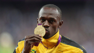 

Usain Bolt Fine Quality Sports Wall Poster Print Poster on 13x19 Inches Paper Print(19 inch X 13 inch, Rolled)