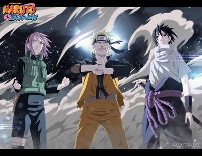 

Naruto Team 7 Print Poster on LARGE PRINT 36X24 INCHES Photographic Paper(36 inch X 24 inch, Rolled)