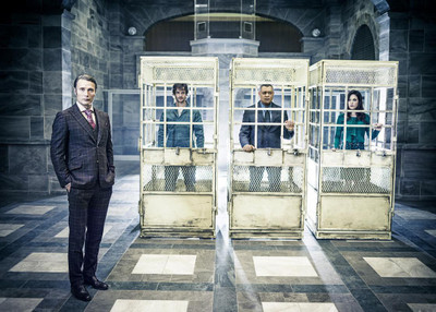 

Wall Poster TV Show Hannibal Mads Mikkelsen Laurence Fishburne Hugh Dancy Caroline Dhavernas Print Poster on LARGE PRINT 36X24 INCHES Photographic Paper(36 inch X 24 inch, Rolled)