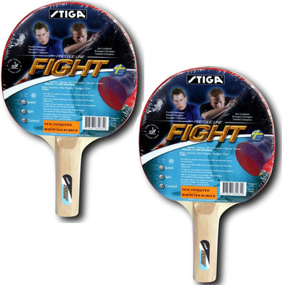 

Cosco Stiga Fight table Tennis Bat Multicolor Table Tennis Racquet(350 g)