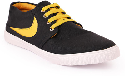 

Sainex Black Men Shoes Casuals For Men(Black, Yellow, Multicolour