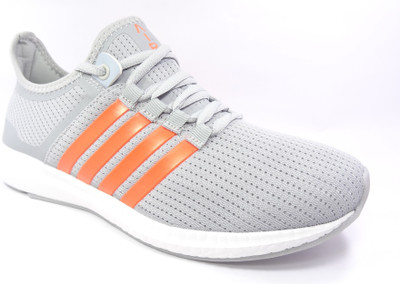 Air Sports Basketball Shoes For Men(Grey, Orange