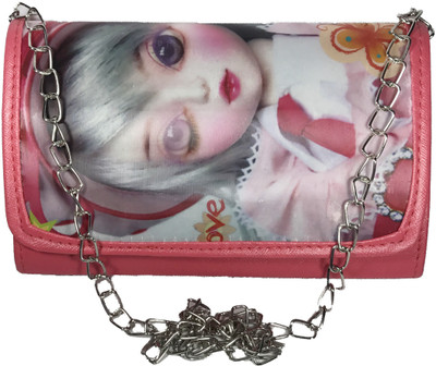

Bizarre Vogue Women Evening/Party Red PU Sling Bag