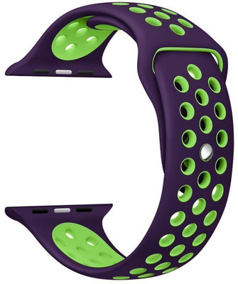 

SPARXON Sport Replacement Band- 42mm- Purple-Green Smart Watch Strap(Purple, Green), Green;purple