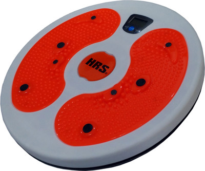 HRS Digital Tummy Twister Figure Trimmer Ab Exerciser(White, Orange), Orange;white