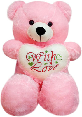 

Ktkashish Toys Kashish toys pink Color teddy bear 70 Cm - 27 inch(Pink)