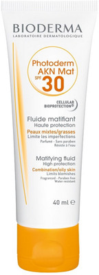 

Bioderma PHOTODERM AKN MAT FLUIDE SPF30 SUNSCREEN - SPF 30 PA+(40 ml)