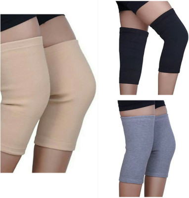 

SOFTLINE KNEE CAP LYCRA Knee Support(Black, Beige, Grey