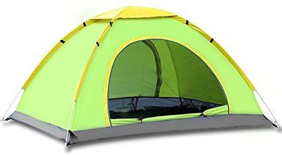 Iris Three Season Tent - For 2 Persons(Green, Yellow)