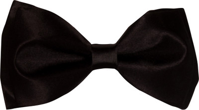 

CorpWed Black Stylish Charm Solid Men's Tie