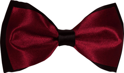 CorpWed Maroon Stylish Charm Solid Men Tie