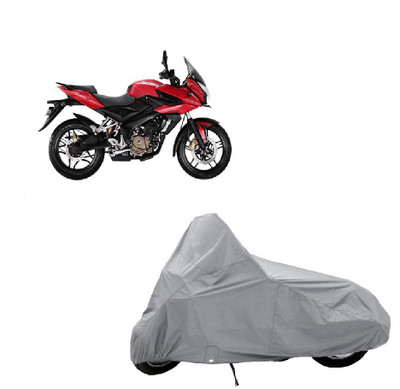

Kaaz Two Wheeler Cover for Bajaj(Pulsar, Silver)