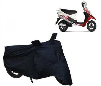

KAAZ Two Wheeler Cover for TVS(Scooty Pep+, Black)